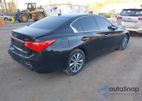 2014 Infiniti Q50 Premium из США, поврежденный, VIN JN1BV7AR9EM689409